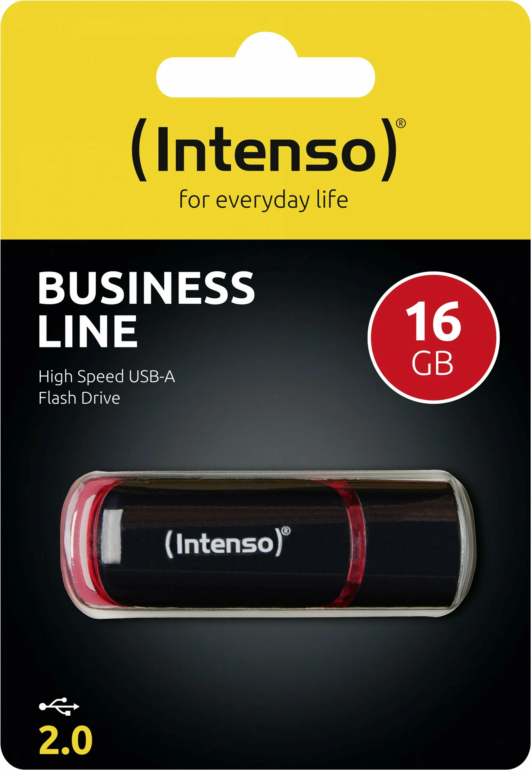 USB stick Intenso Business Line 16GB USB 2.0, zi/kuqe