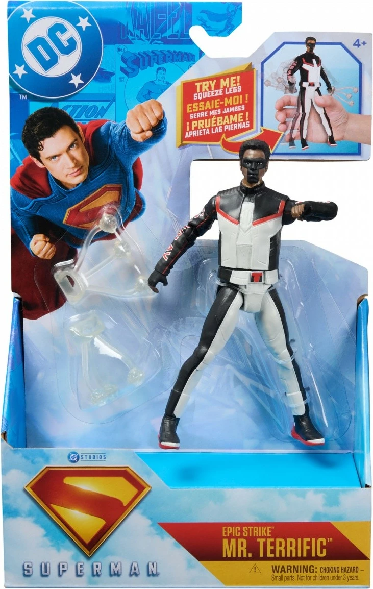 Figurë aksioni Superman Spin Master 15 cm, plastikë, me aksesorë