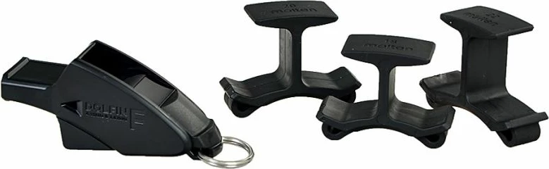 Bilbil Arbitri Molten DELFIN F me dorezë, ngjyrë e zezë