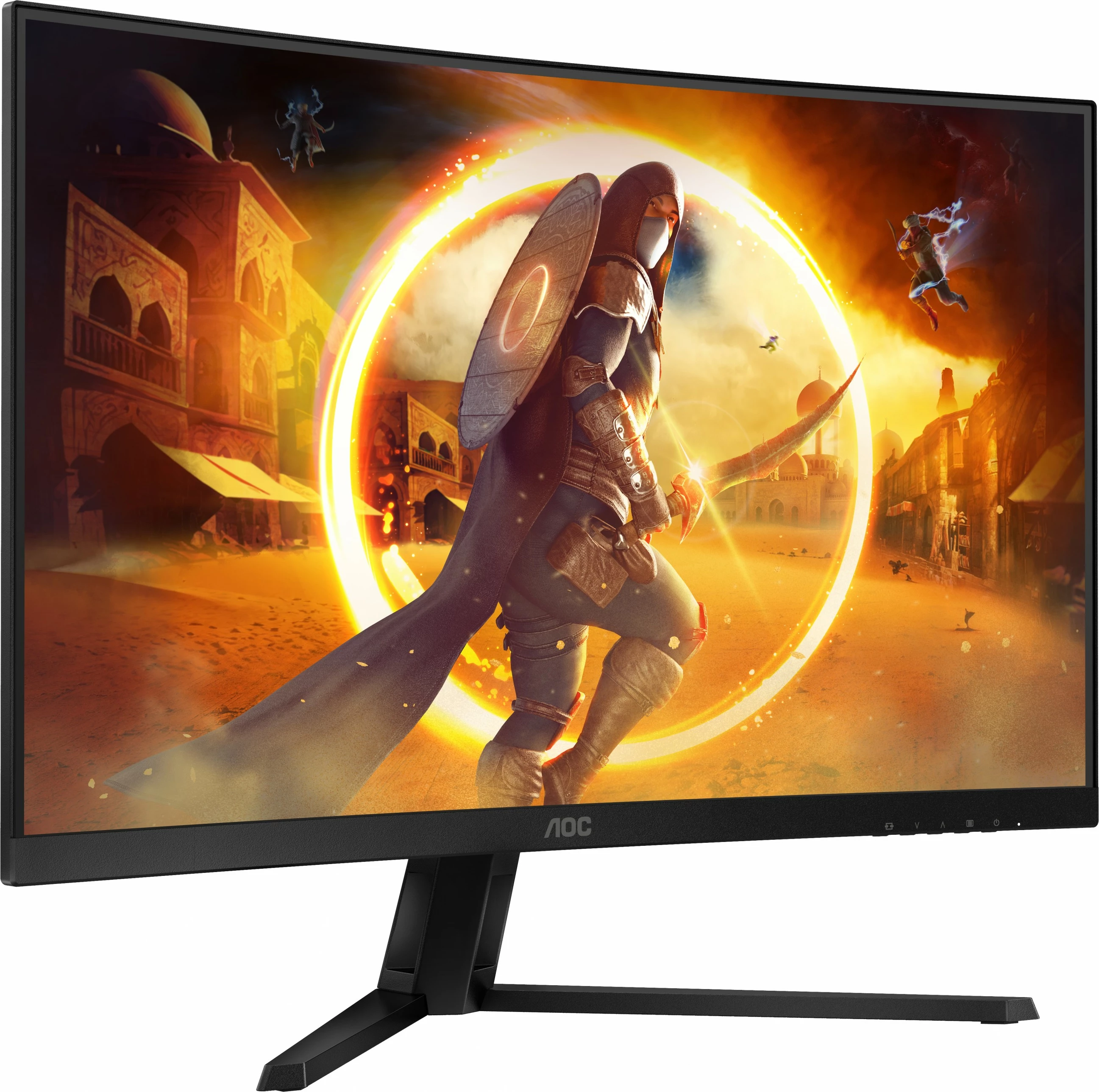 Monitor AOC G4 CQ32G4VE, 32", Quad HD, 0.5 ms, i zi, i hirtë