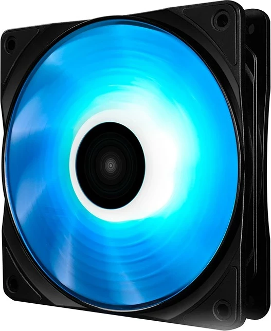 Ventilator për kasë DeepCool RF120, 12 cm, Ngjyrë e zezë, Ndriçim shumëngjyrësh