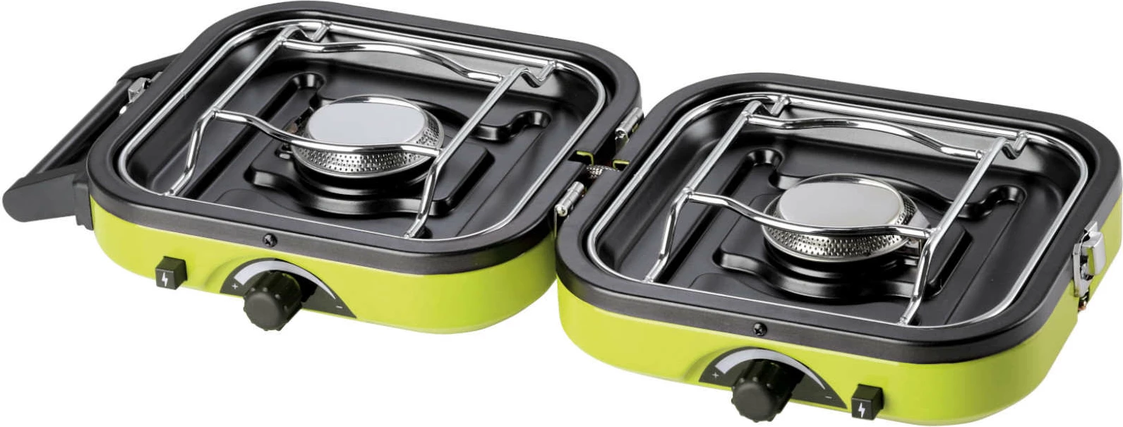 Sobë kampingu Meva DUAL COMPACT UKP22003, 2 fushë gatimi, metal, e gjelbër