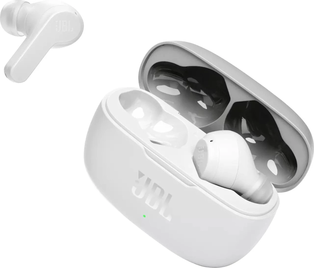 Kufje JBL Wave 200 TWS, wireless, Bluetooth 5.0, USB-C, të bardha