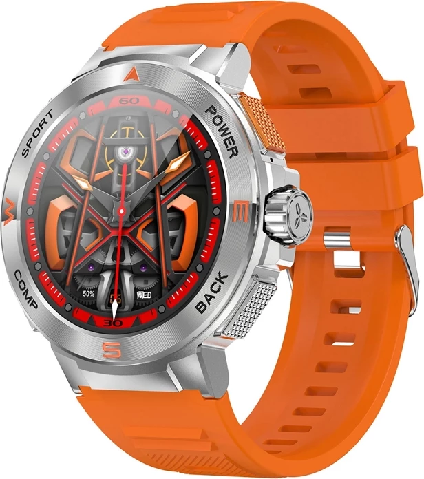 Smartwatch BlitzWolf BW-AT5, 1.43" AMOLED, IP67, Portokalli