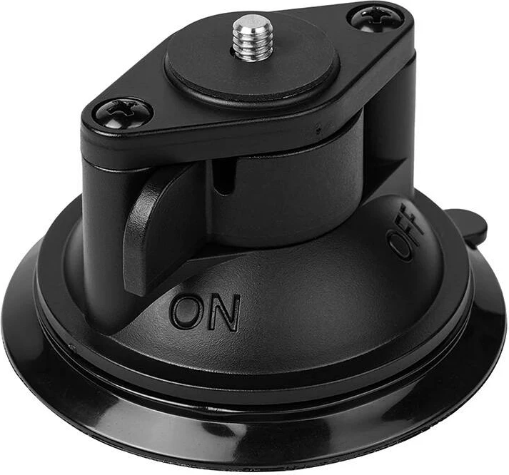 Set bazë magnetike dhe me vakum për kamera sportive Telesin MAG-003, për Insta360 GO 3, e zezë