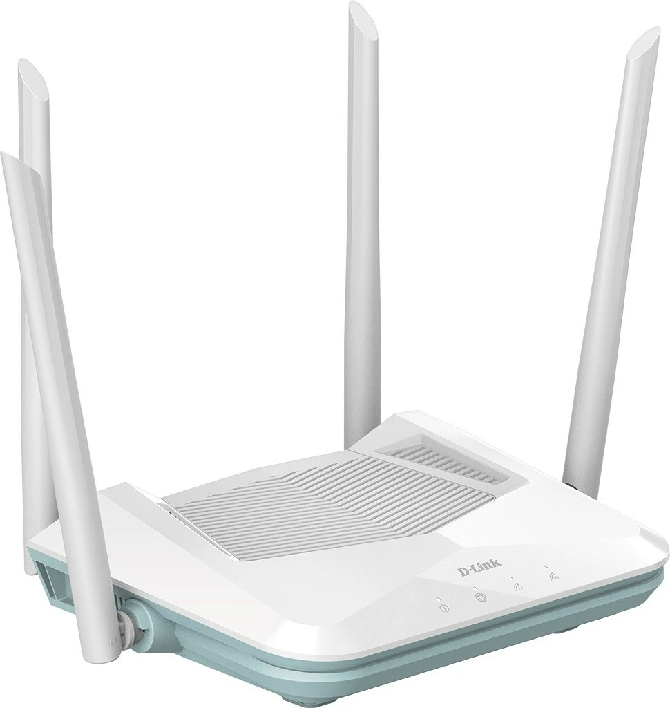 Router D-Link R15 EAGLE PRO AI AX1500, 4 antena, Wi-Fi 6, Bardhë/Azure