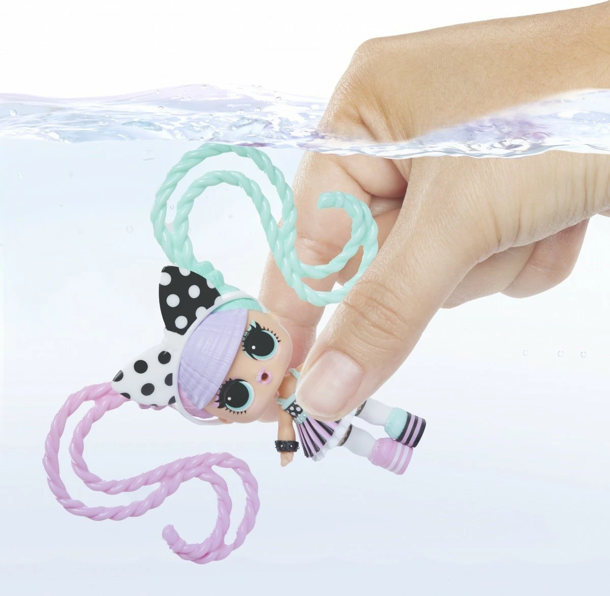 Set lodrash L.O.L. Surprise Hair Beads Tots, 12 copë, shumëngjyrëshe