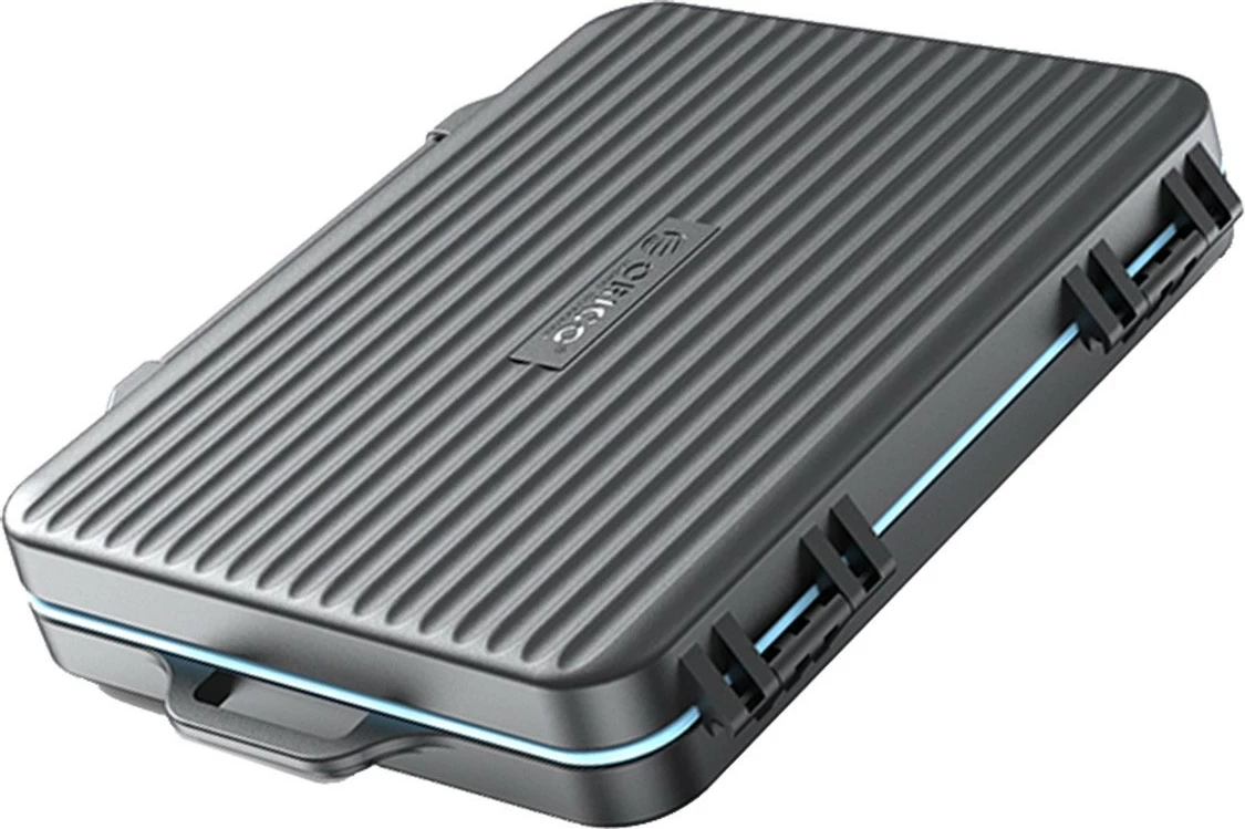 Mbështjellës Orico për 12 SD dhe 12 microSD, ngjyrë e zezë