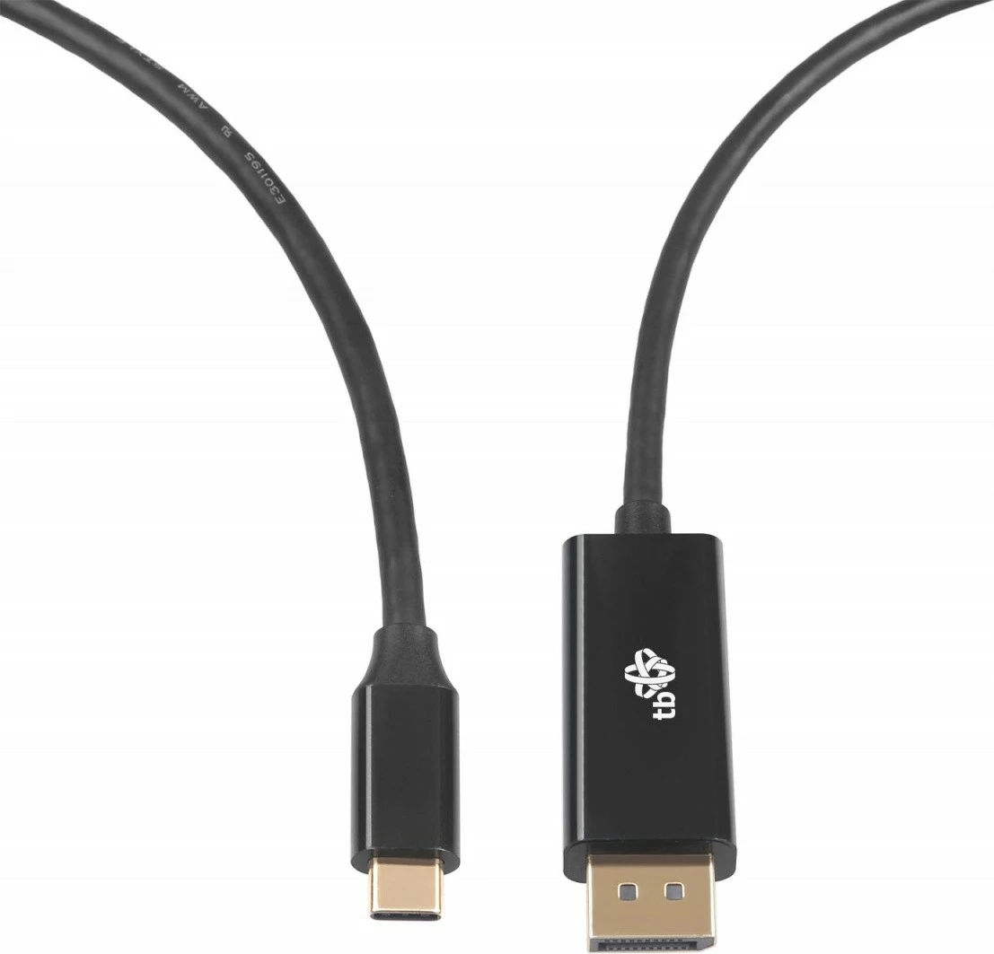 Kabllo USB-C në DisplayPort TB AKTBXVDUSBCDP2B, 2m, e zezë