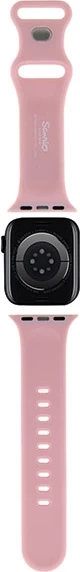 Rrip silikoni për Apple Watch Hello Kitty, 38/40/41mm, rozë
