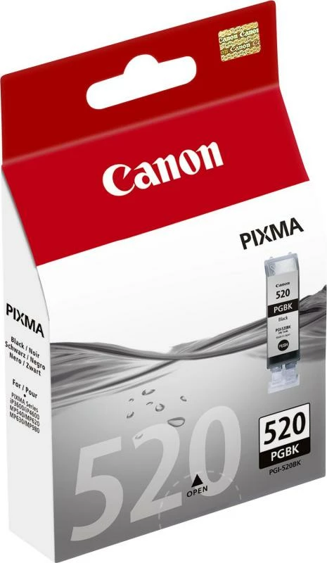 Kasetë boje, Canon, PGI-520BK, 19 ml, e zezë