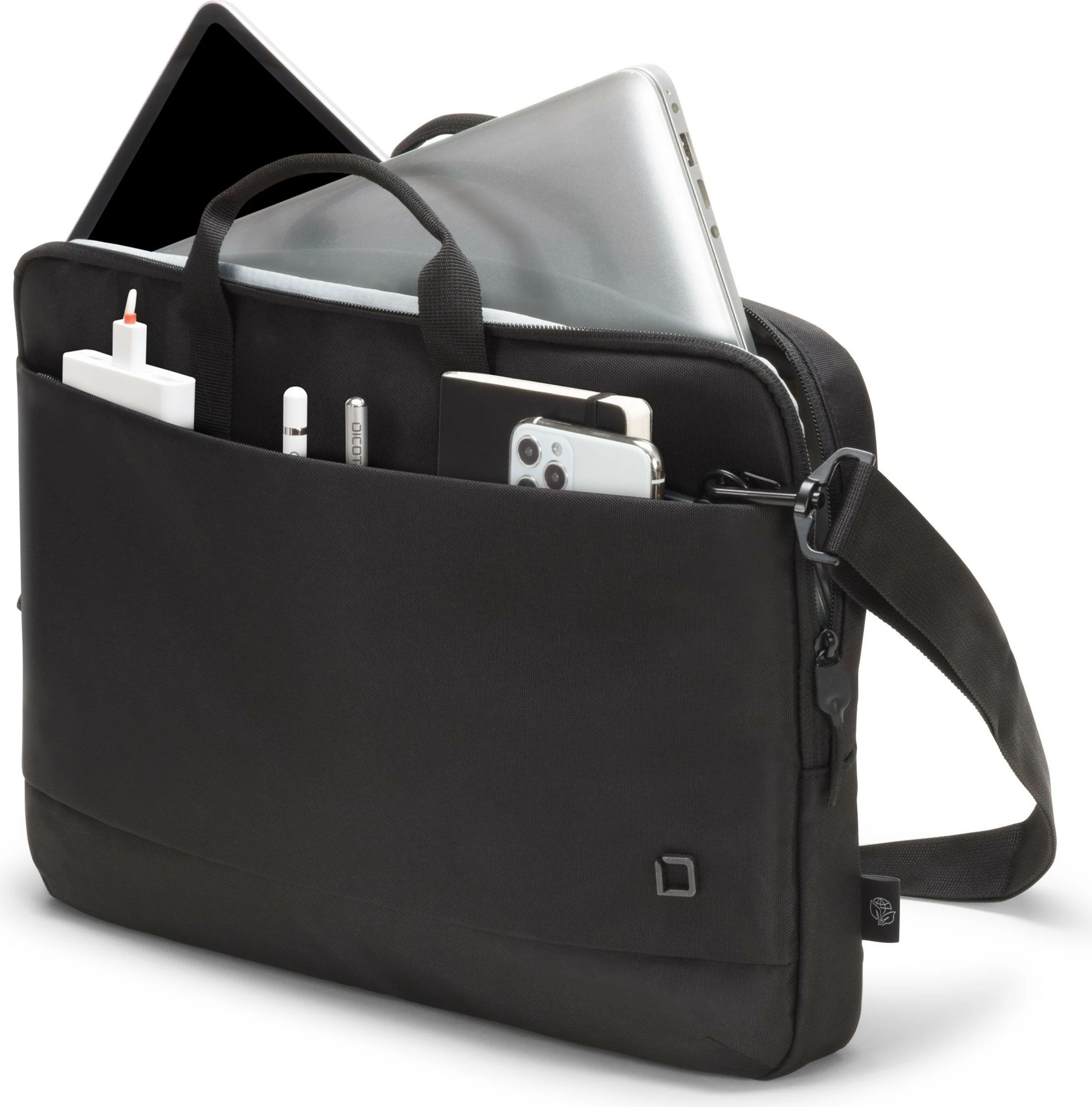 Çantë DICOTA Slim Eco MOTION 14-15.6", E zezë