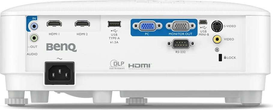 Projektor BenQ MH560, 3800 ANSI lumens, DLP, 1080p, bardhë