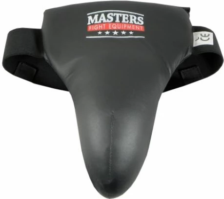 Mbrojtëse për zonën intime Masters, për meshkuj, e zezë