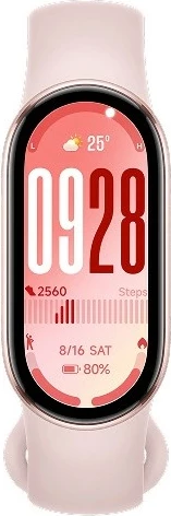 Smartband XIAOMI Smart Band 10 Mystic Rose, 1.72" AMOLED, Rozë