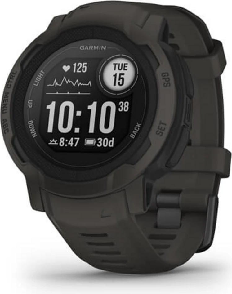 Smartwatch, Garmin, 010-02626-00, GPS, monitorim rrahjeve të zemrës, rezistent, e zezë