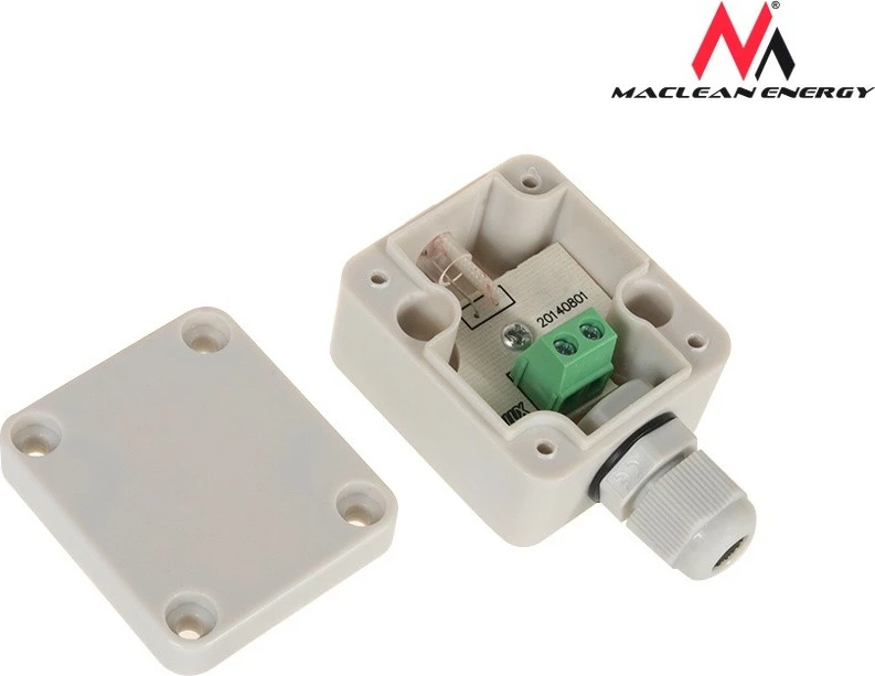 Sensor zmbrapsje dritës Maclean MCE35, 2300W, i bardhë, për jashtë