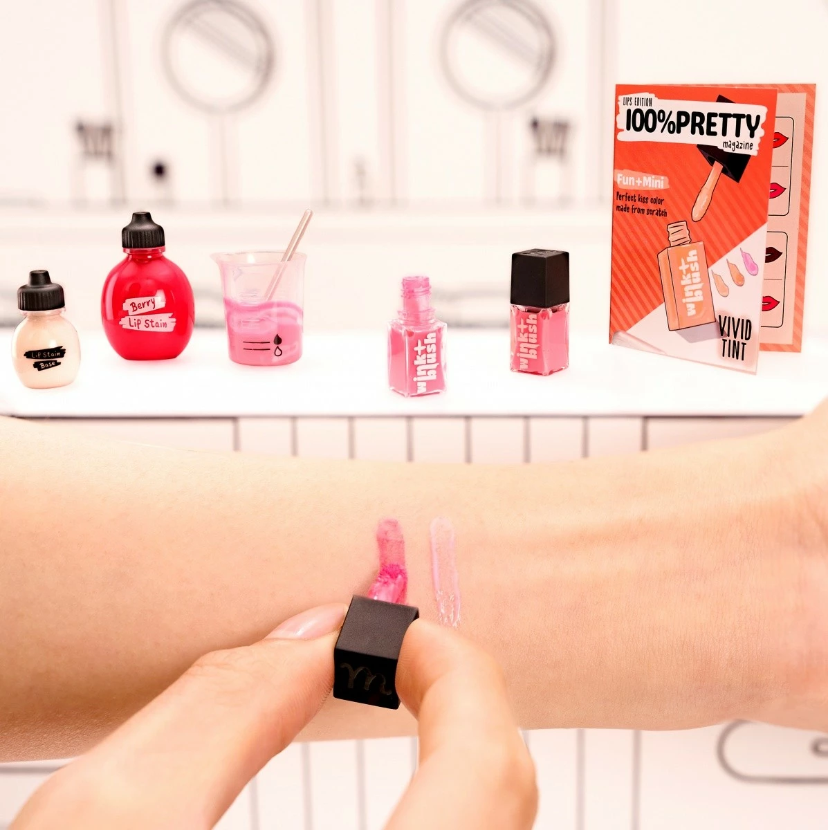 Set lodrash koleksionuese MGA Miniverse Make It Mini Makeup, 15 copë