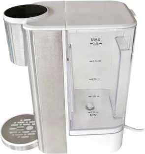 Dispenser uji të nxehtë, UNOLD Ava 18610, 390x300x200 mm, argjendtë/bardhë