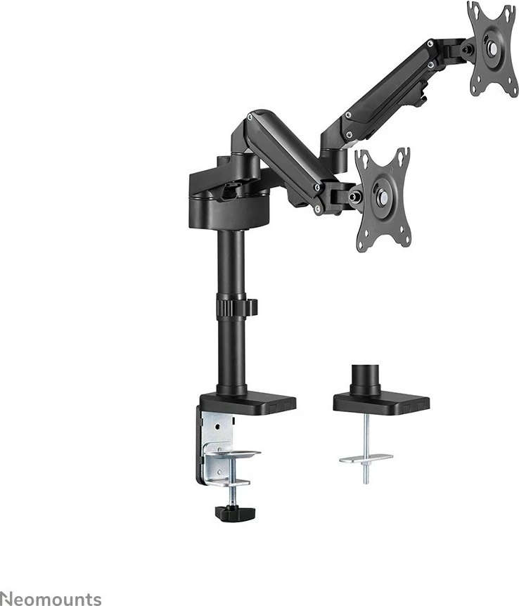 Krah monitori Neomounts DS70-750BL2, Clamp/Grommet, 7 kg, 43.2 cm (17"), 68.6 cm (27"), 100 x 100 mm, E zezë