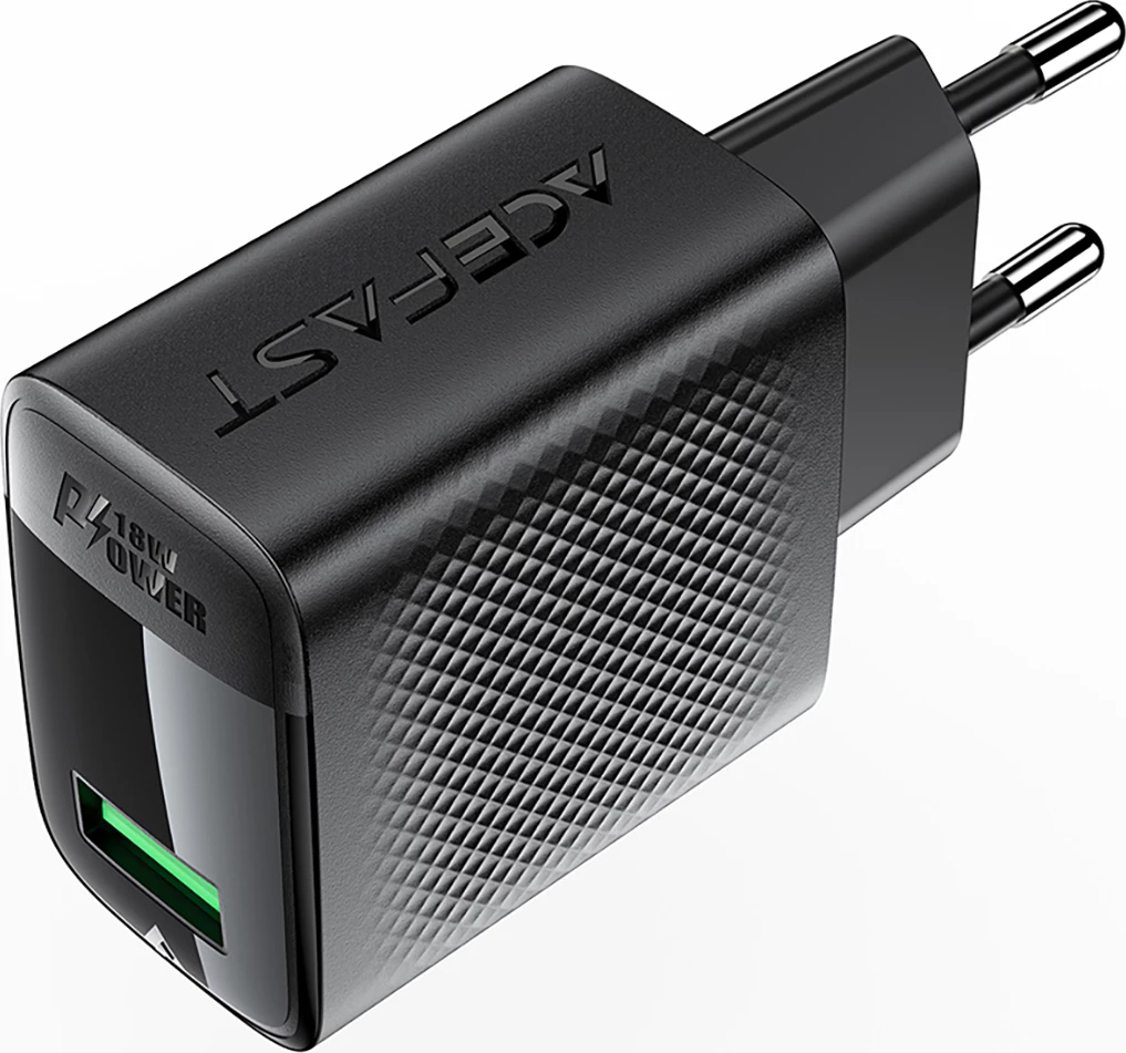 Karikues muri Acefast A90, GaN, 18W, USB-A, i zi