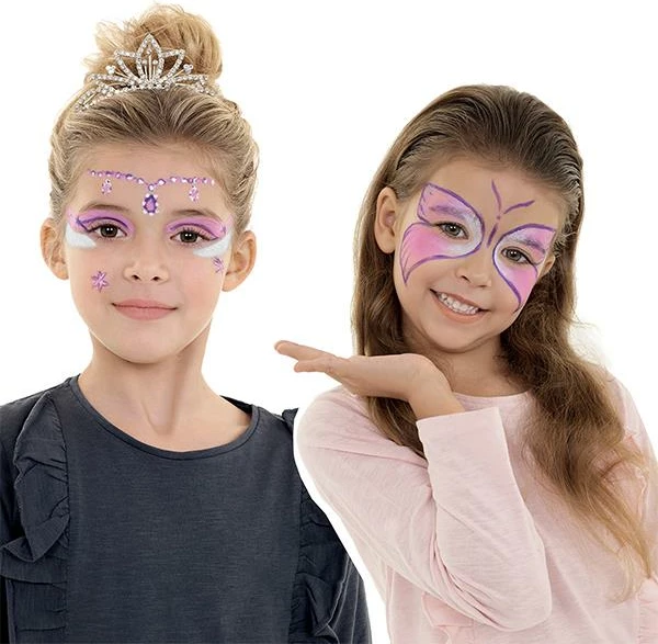 Set ngjyra fytyre Carioca Mask Up Princess, 3 Ngjyra