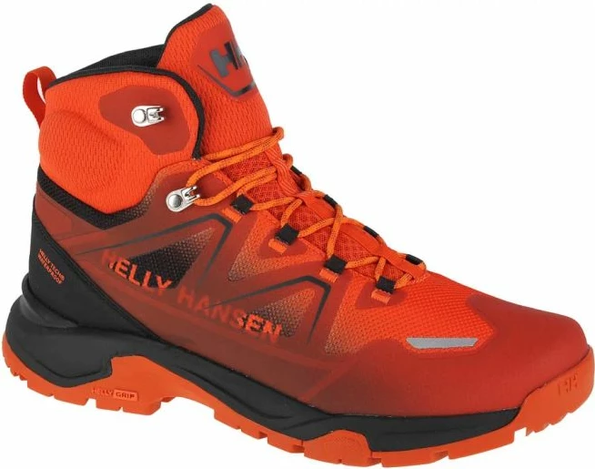 Këpucë Helly Hansen për meshkuj, të zeza dhe portokalli