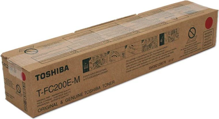 Toner Toshiba T-FC200E/TFC200E, rendiment deri 24,000 faqe, magenta