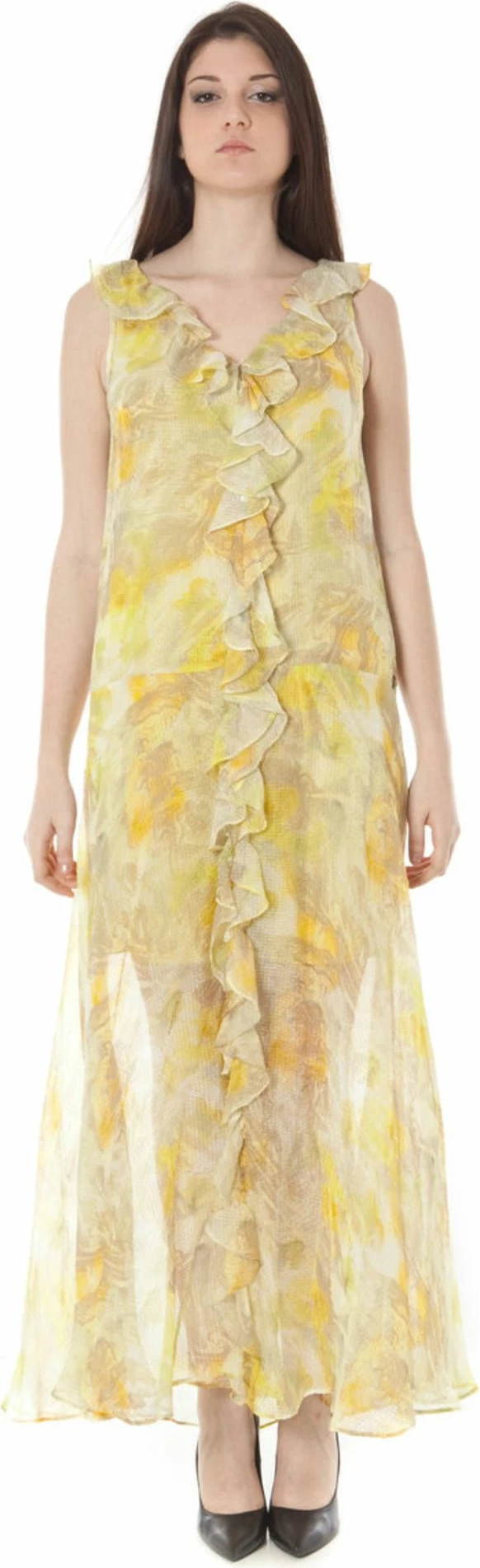 Fustan JOHN GALLIANO femra, i verdhë