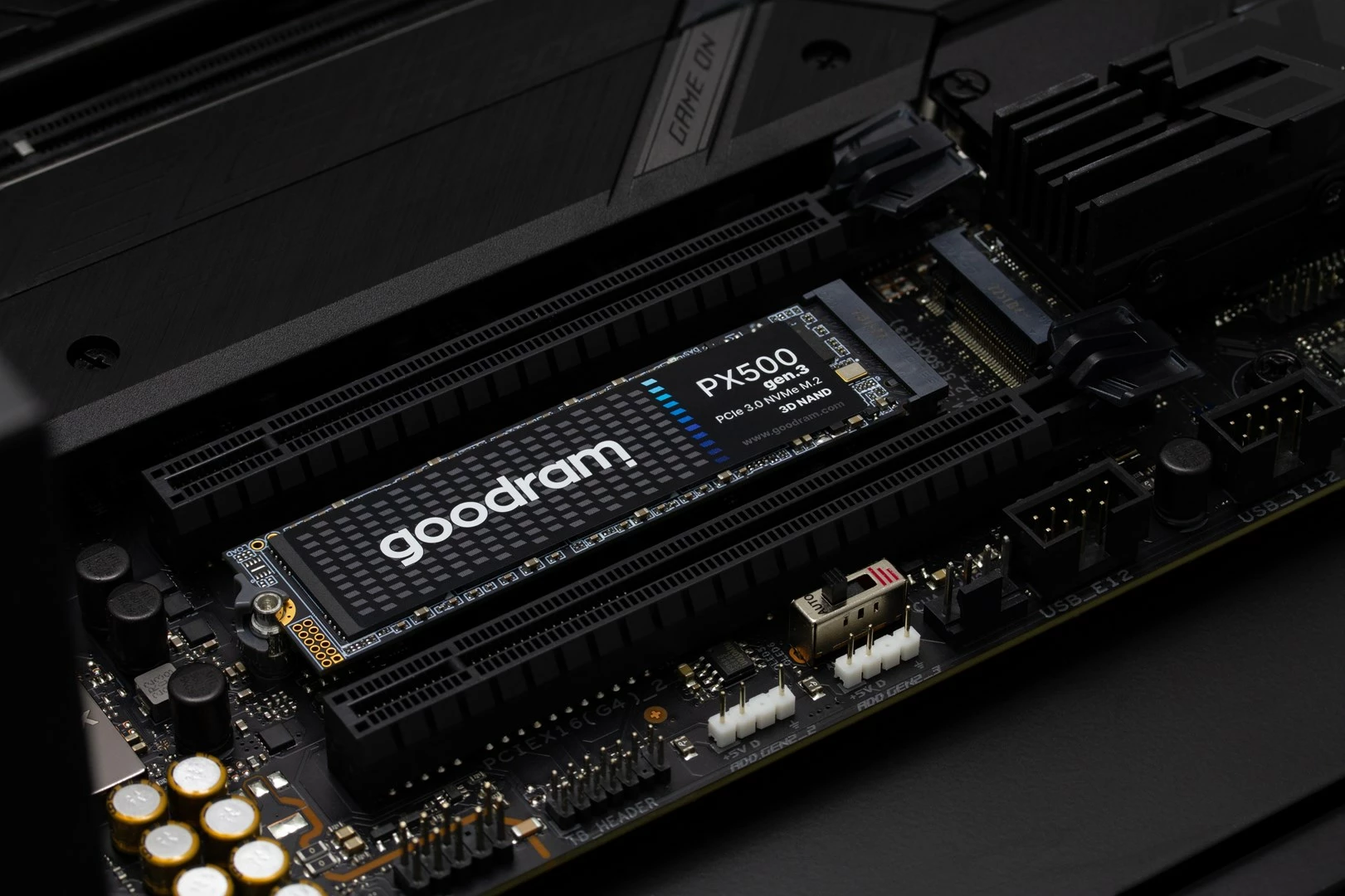 SSD Goodram PX500 GEN.3, 256 GB, M.2, PCIe 3.0, NVMe, 3D NAND
