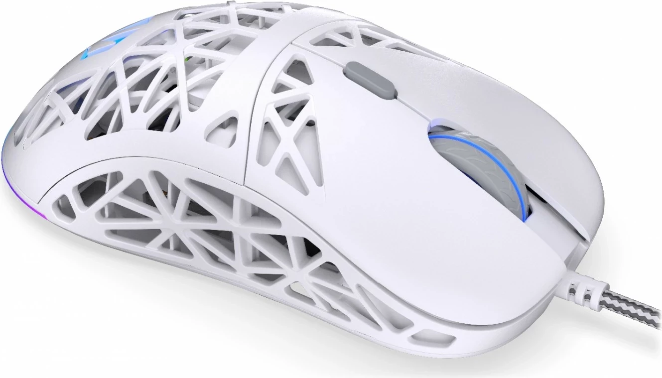 Maus Endorfy LIV Onyx, RGB, i bardhë