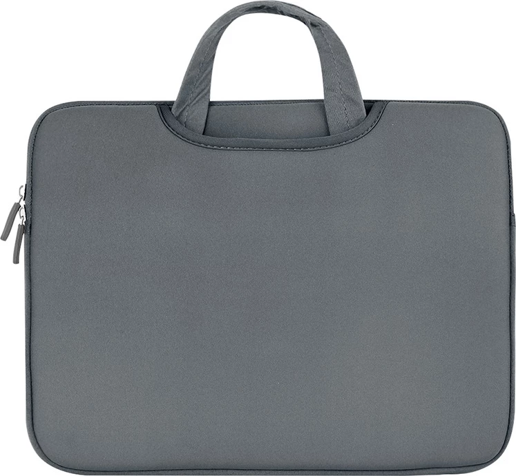 Mbështjellës laptopi Hurtel, 15.6 inç, neoprene, gri