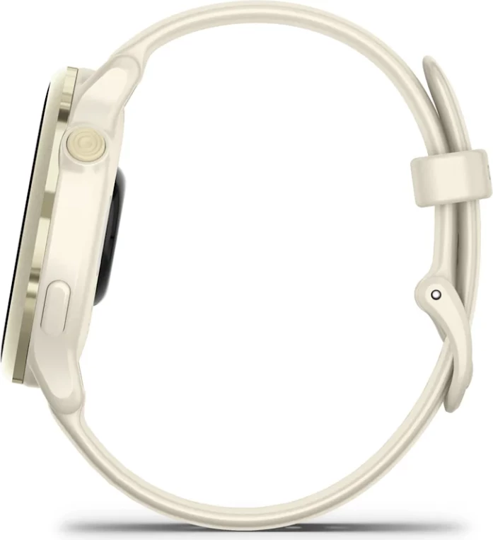 Smartwatch Garmin vívoactive® 6 – Lunar Gold, Bone Strap