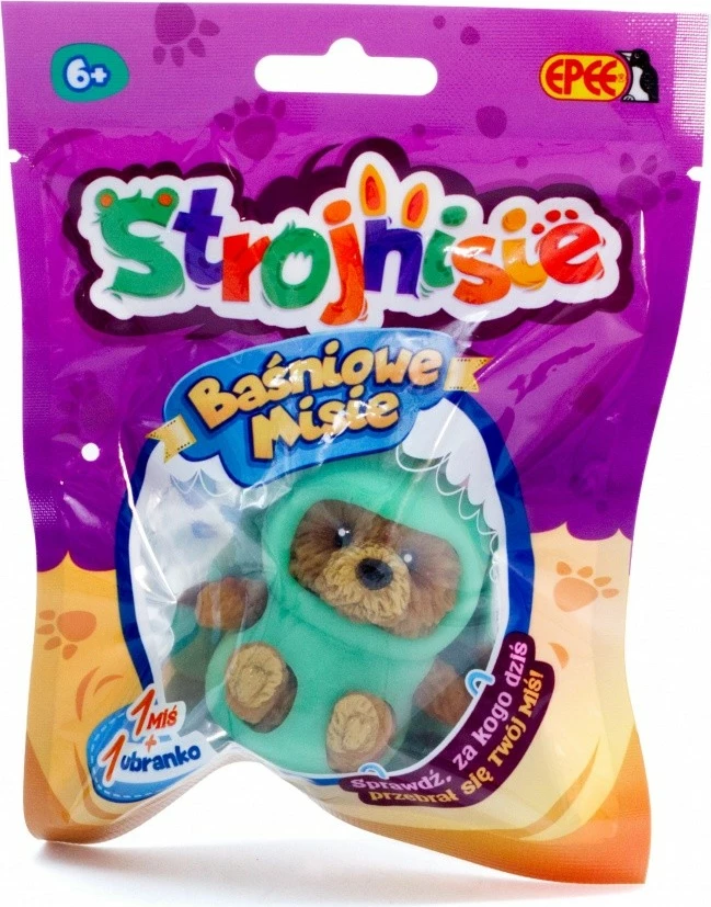 Figurinë aksioni Epee Strojnisie Fairy Tale Bears, 1 arush, 1 veshje, Frog King