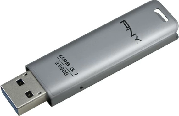 USB stick PNY Elite Steel 256GB, USB 3.1, metalik