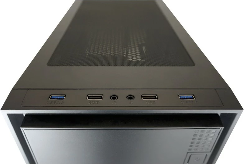 Kasë LC-Power 2016MB, Micro Tower, micro ATX/Mini-ITX, e zezë