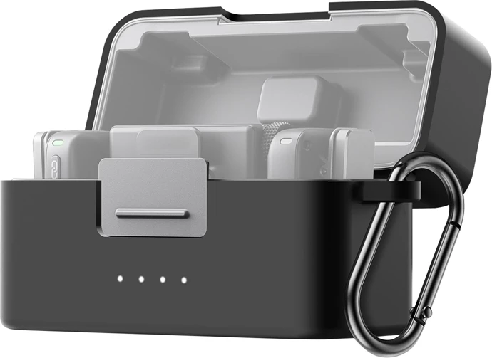 Mbështjellës Puluz PU744B për DJI Mic Mini, silikon, i zi