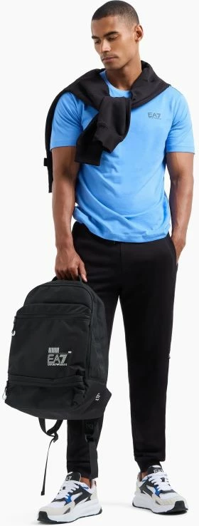 Pantallona sportive meshkuj Emporio Armani, të zeza