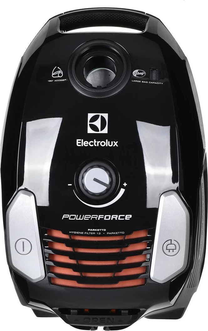 Fshesë me korrent Electrolux EPF63EB-S, 700 W, 3.5 L, E zezë