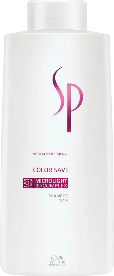 Shampon për flokë të ngjyrosura Wella Professionals SP Color Save për femra, 1000ml