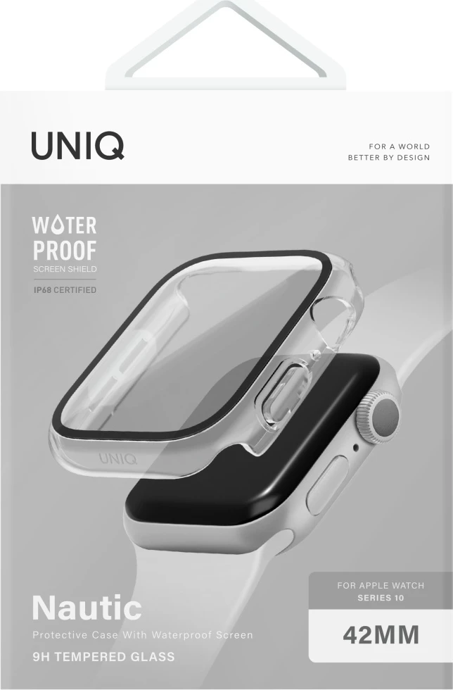 Mbështjellës UNIQ Nautic për Apple Watch 42mm, Transparent