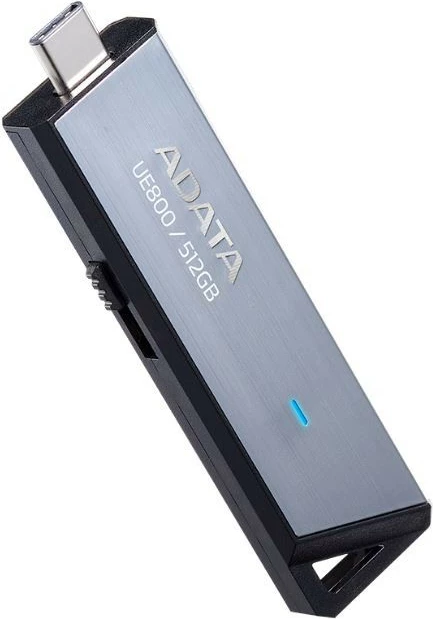 Pendrive Adata Elite UE800 512GB, USB 3.2 Gen2, Silver