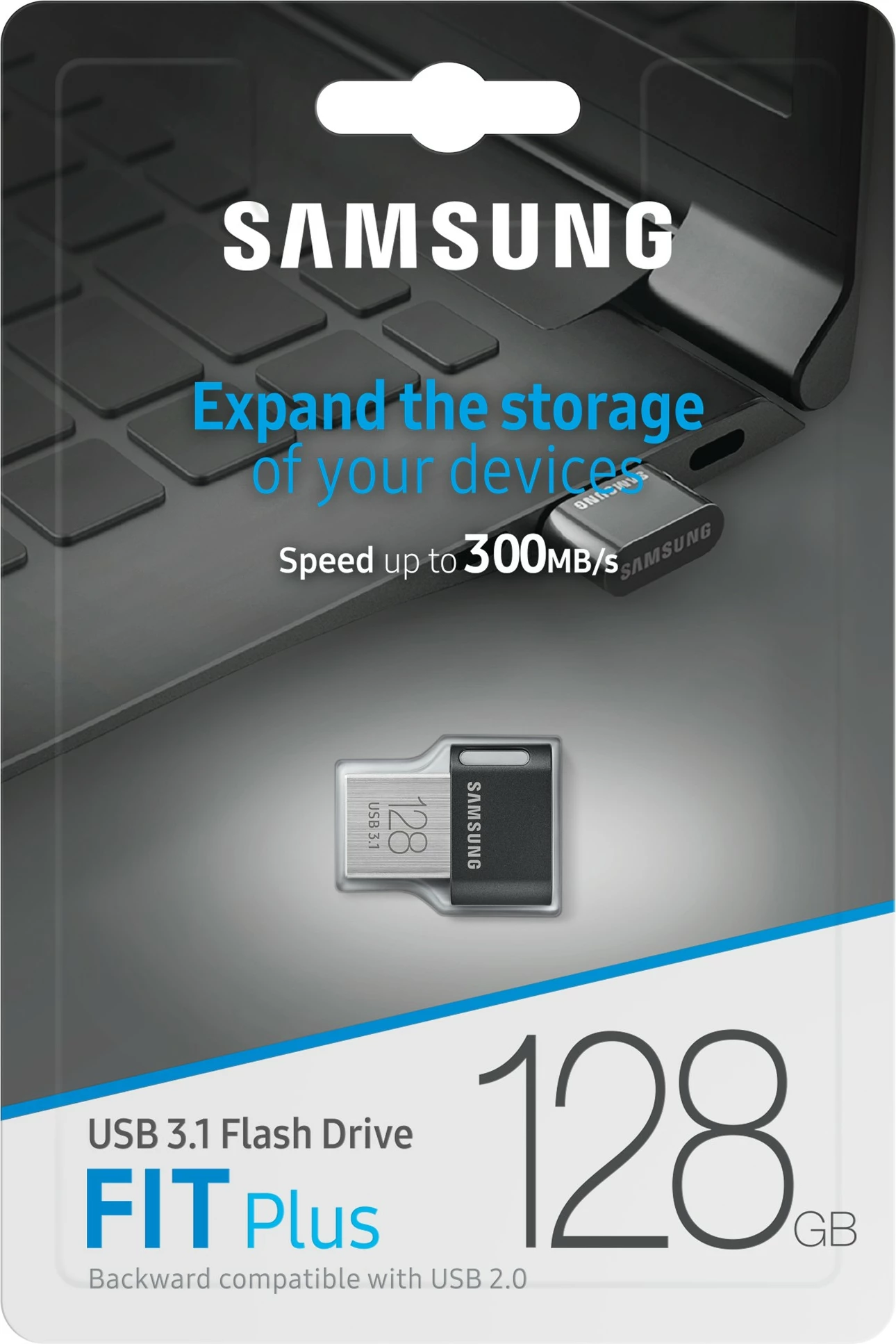 USB Samsung MUF-128AB, 128 GB, USB Type-A, 3.2 Gen 1, Gri, Argjend