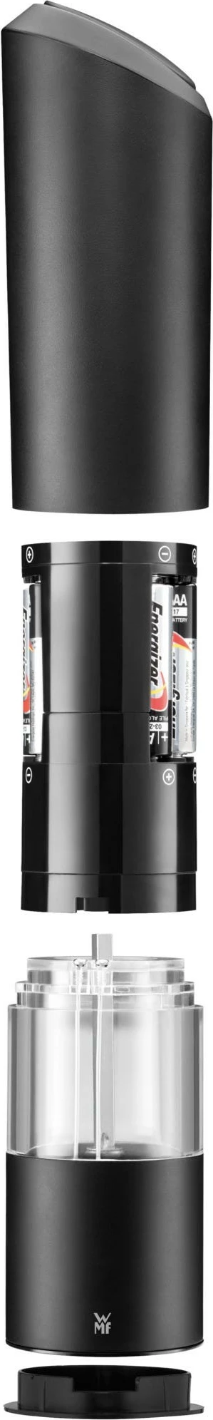 Mulli elektrik WMF, qeramik, plastikë, i zi