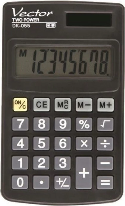 Kalkulator xhepi Vector DK-055, 8 shifra, i zi