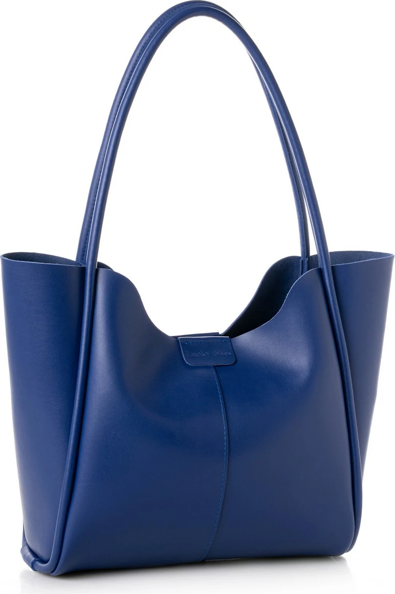 Tote bag Lucky Bees, ngjyrë sax blue, 1264 Farina