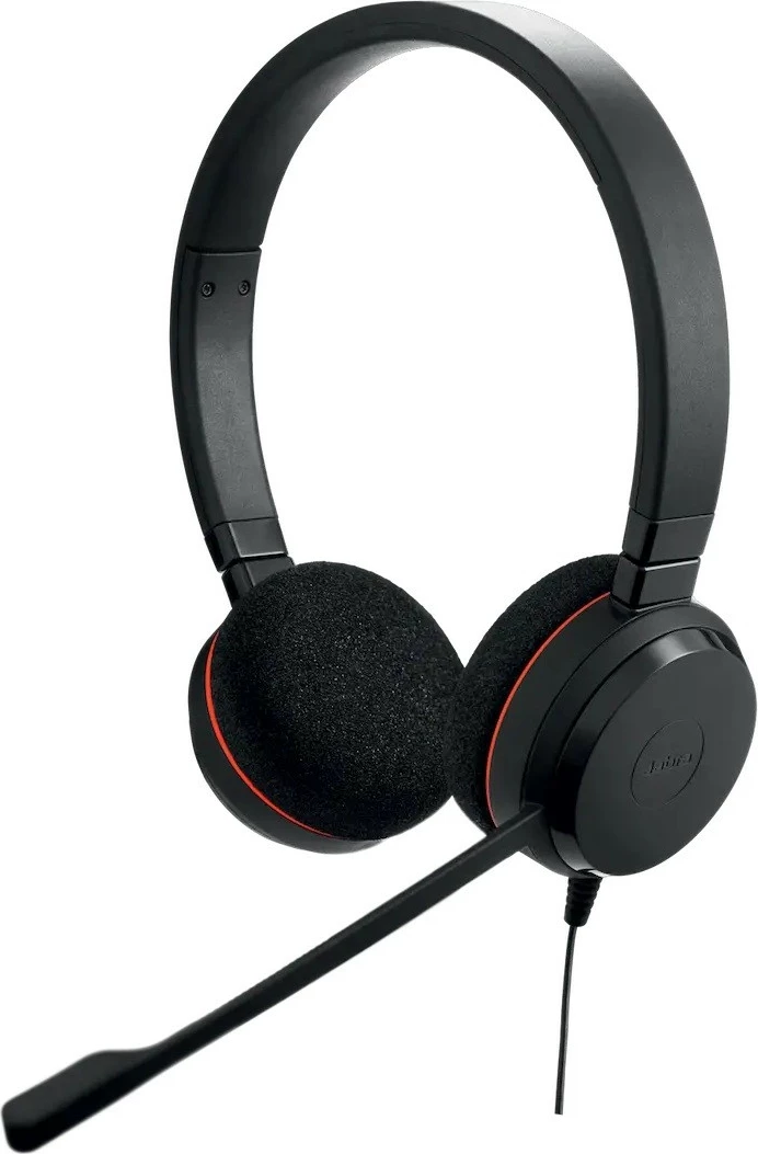 Kufje Jabra Evolve 20, Stereo, me mikrofon, USB-A/USB-C, e zezë