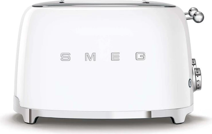 Toster, SMEG, TSF03WHEU, dizajn retro, i bardhë
