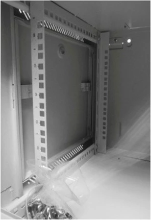 Kasë rrjeti Digitus DN-W19 06U/450/MD, 6U, 600x368x450mm, metal, gri