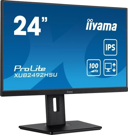 Monitor iiyama XUB2492HSU-B6, ngjyrë e zezë